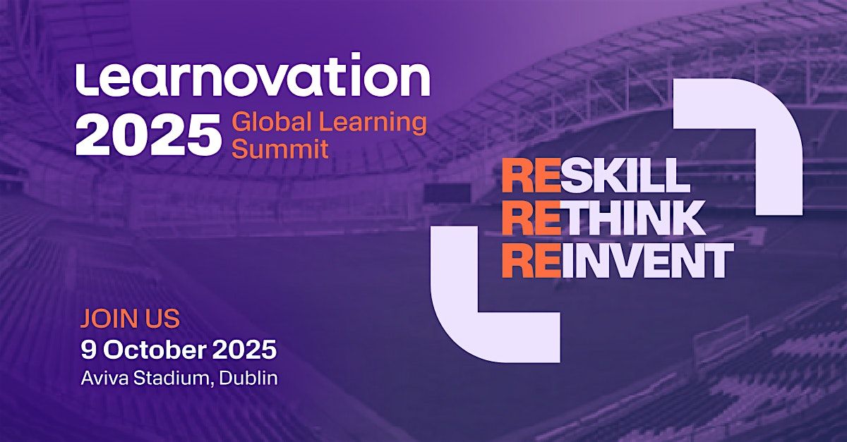 Learnovation 2025, 9 October | Event in Dublin 4 | AllEvents