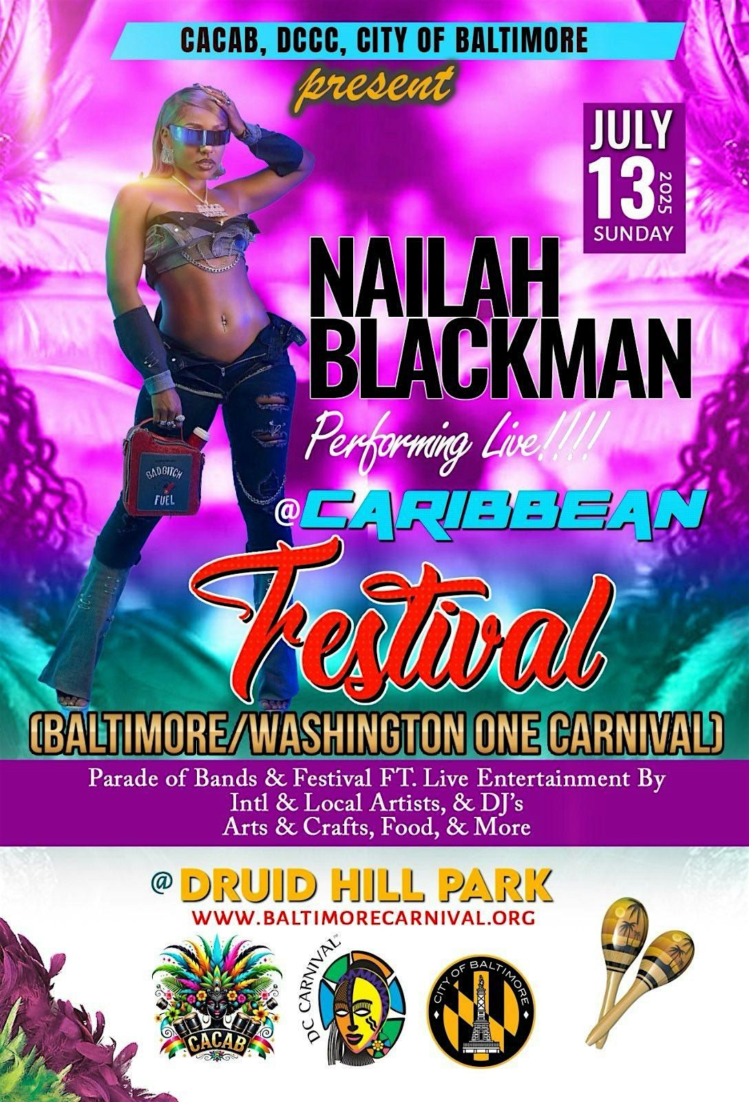 Baltimore/ Washington One Caribbean Carnival/ Festival 2025, 12 July | Event in Baltimore | AllEvents