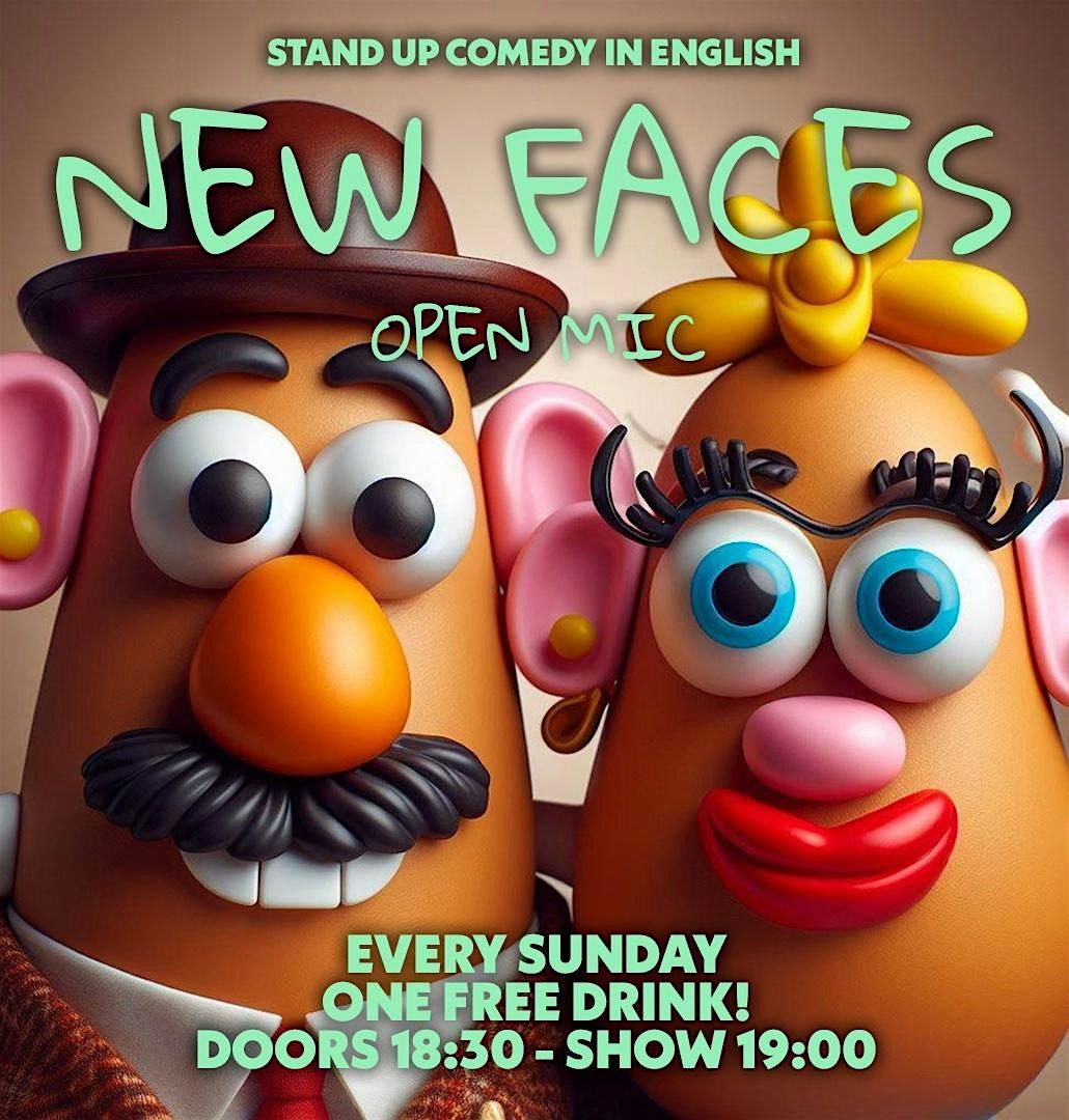New Faces Open Mic:    Stand-up Comedy in English in Madrid | Event in Madrid | AllEvents