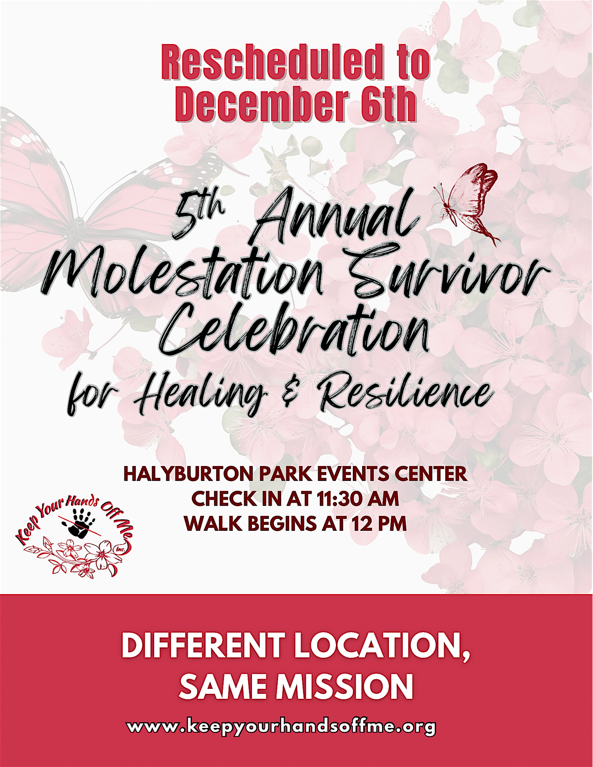 5th Annual Molestation Survivor Walk & Community Celebration, 6 December | Event in Wilmington | AllEvents