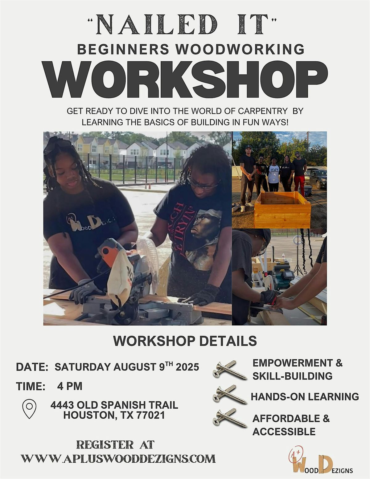 Nailed It! DIY Workshop, 11 September | Event in Houston | AllEvents