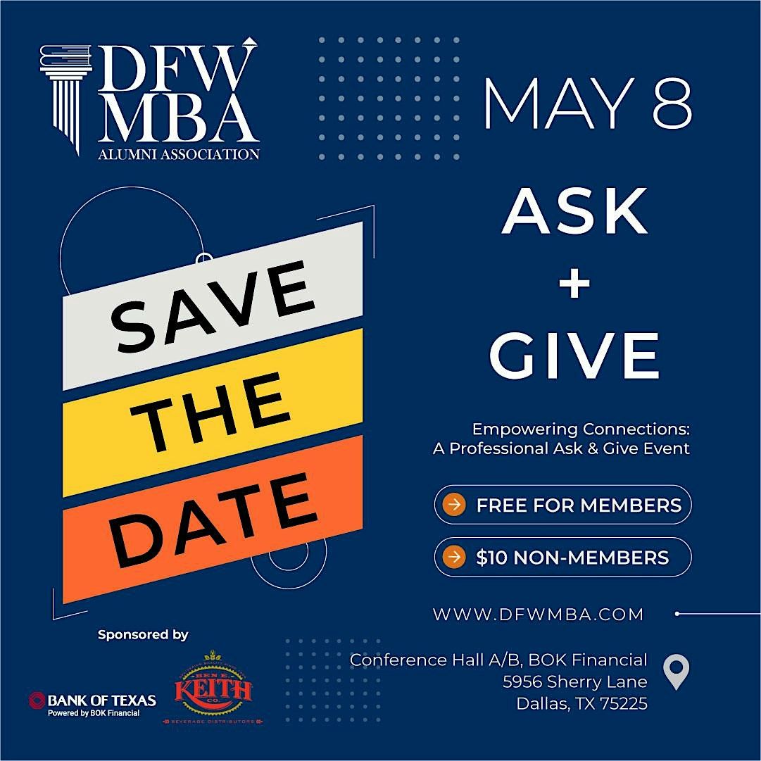 Give & Ask | Event in Dallas | AllEvents
