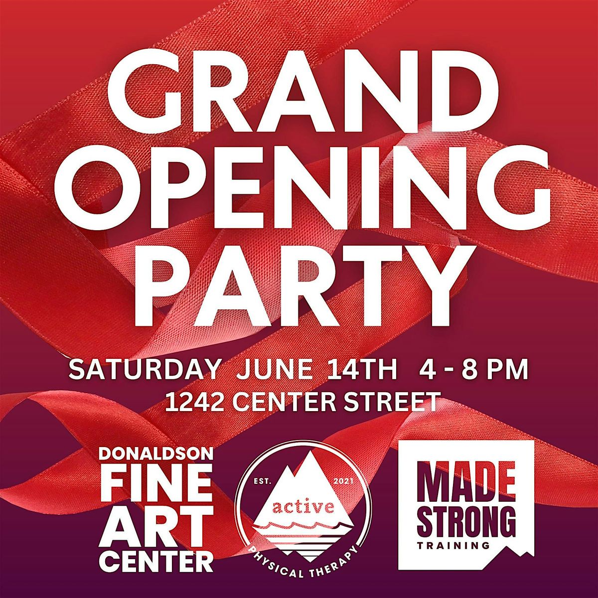 GRAND OPENING PARTY!, 14 June | Event in Redding | AllEvents