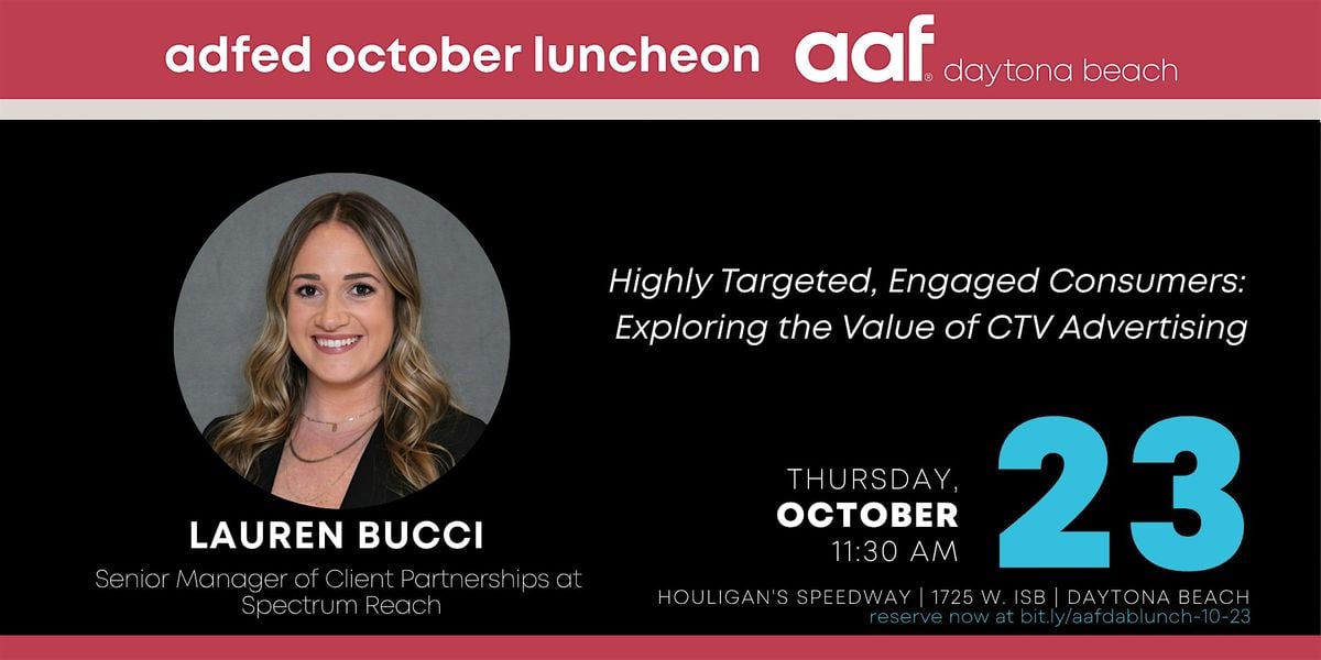 October Lunch n' Learn, 23 October | Event in Daytona Beach | AllEvents