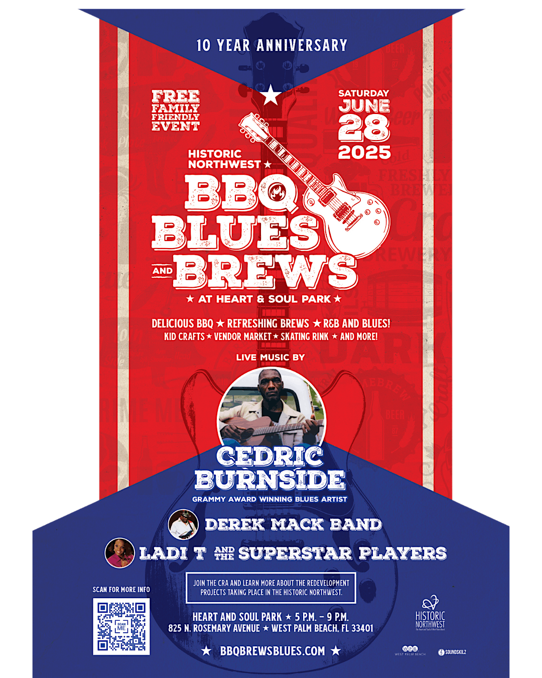 BBQ, Brews & Blues 2025 A Southern Celebration of Music, Flavor & Culture, 28 June | Event in West Palm Beach