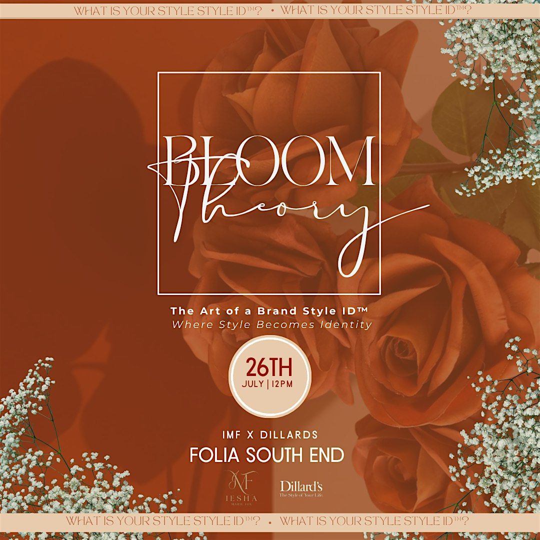 Bloom Theory, 26 July | Event in Charlotte | AllEvents