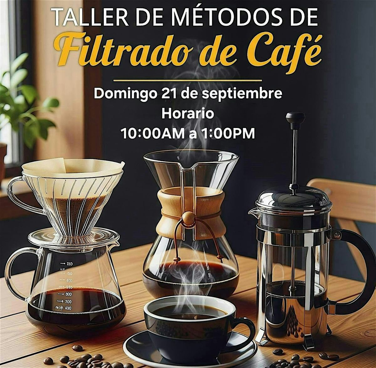 Taller de Métodos de Filtrado de Café:, 21 September | Event in Bayamón | AllEvents