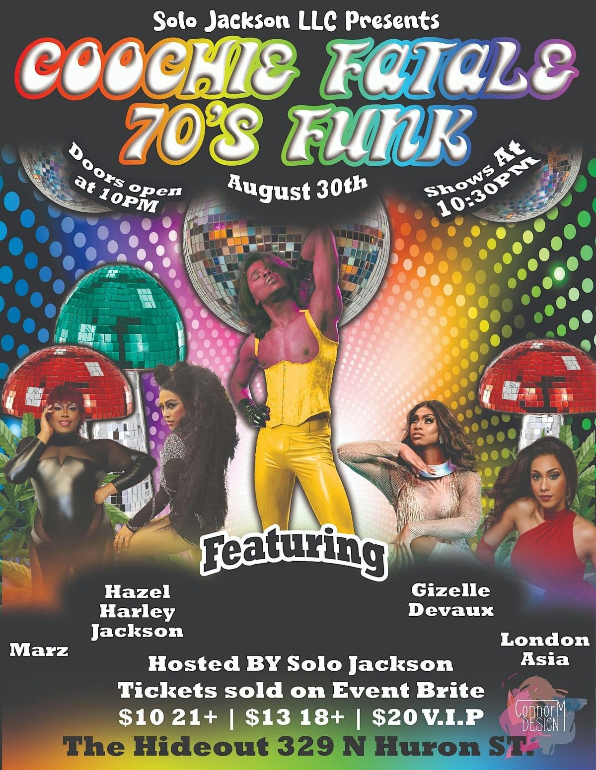 Coochie fatale 70's Funk Edition, 30 August | Event in Toledo | AllEvents