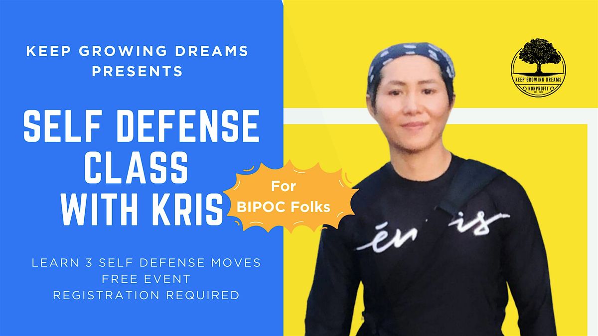 Self Defense with Kris-Presented by Keep Growing Dreams, 13 September | Event in Portland | AllEvents