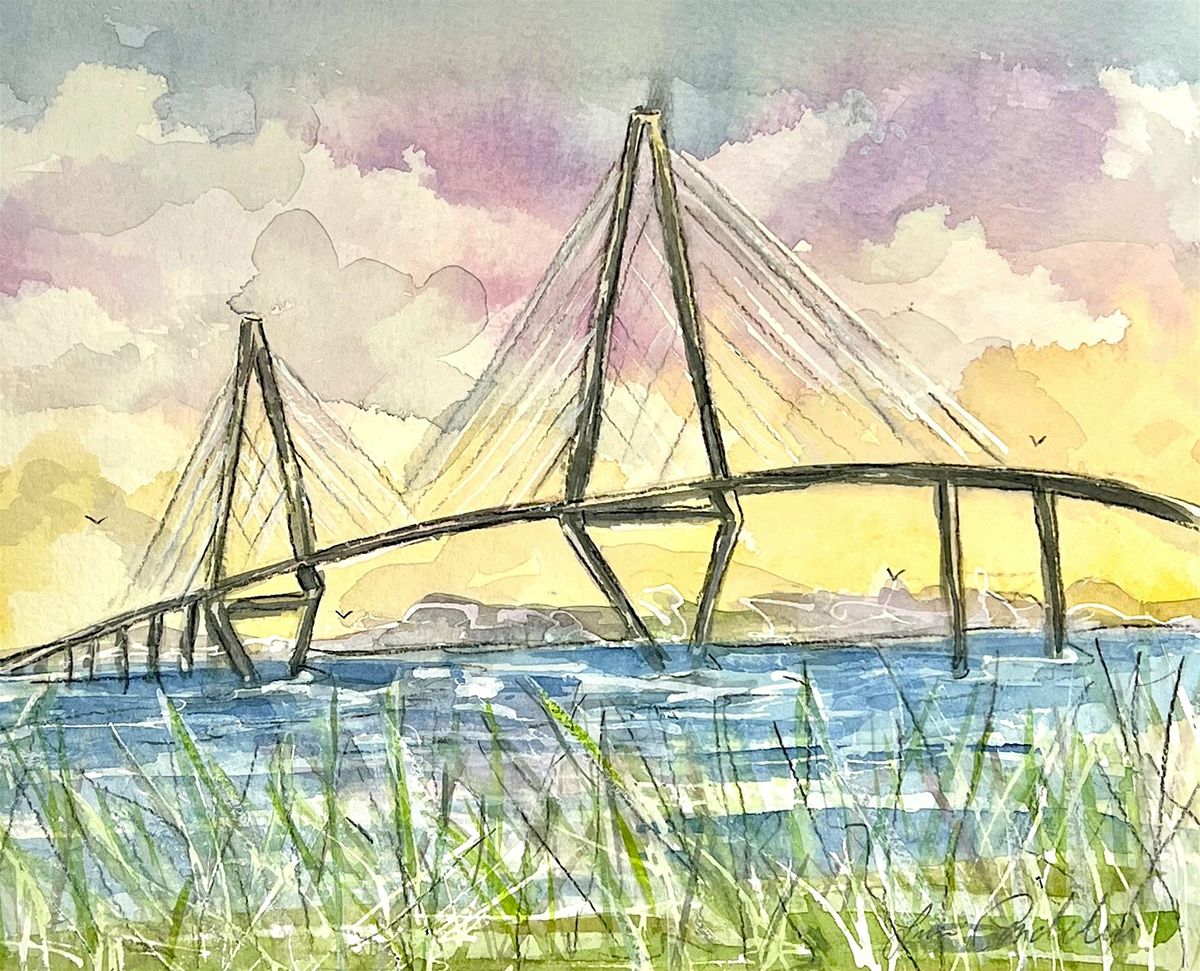 Watercolor Workshop-The Bridge, 27 August | Event in Charleston | AllEvents