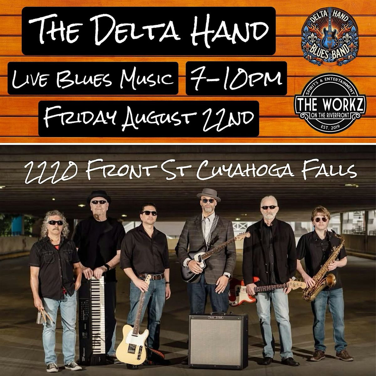 THE DELTA HAND BLUES, 22 August | Event in Cuyahoga Falls | AllEvents
