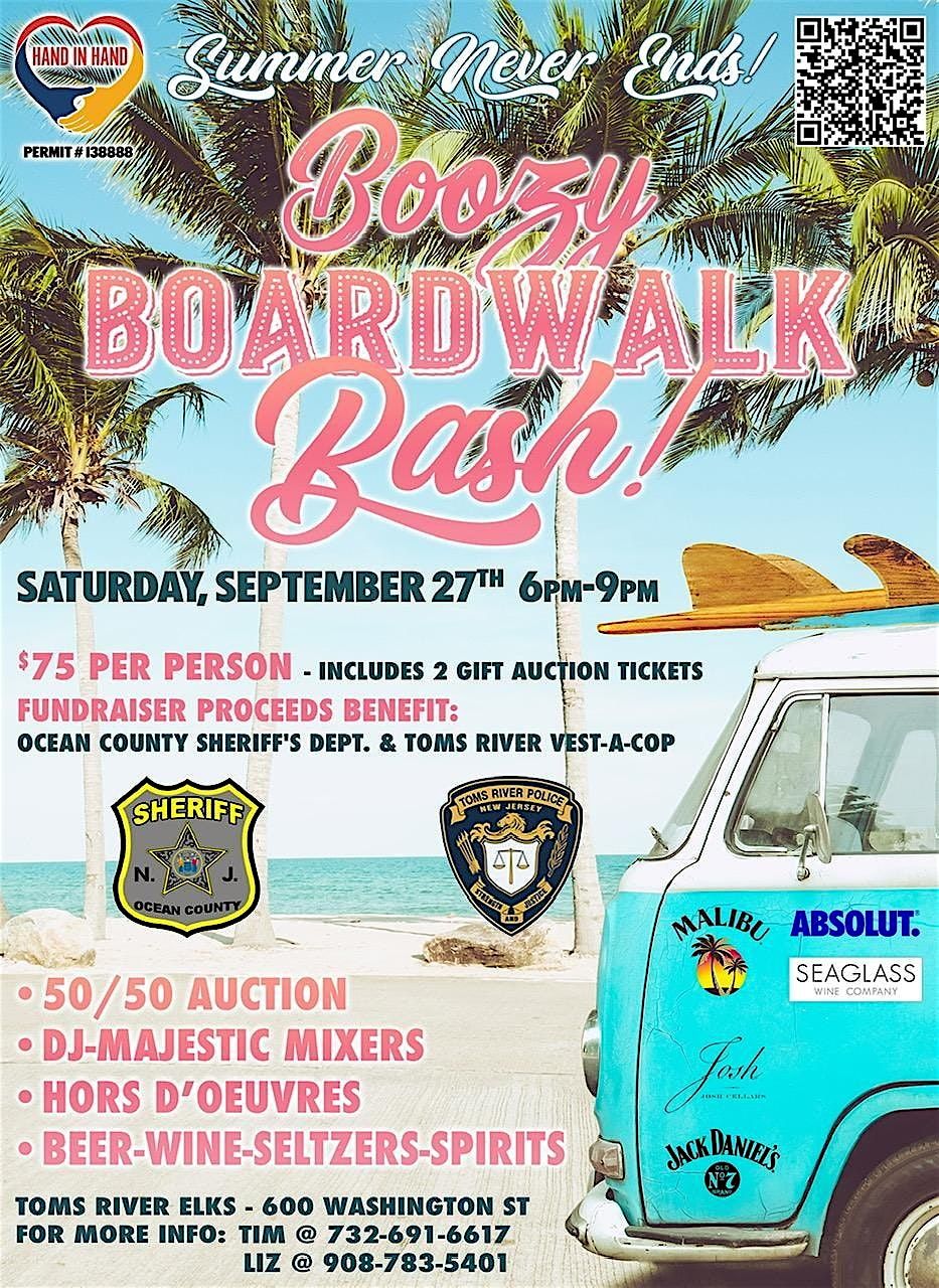 Boozy Boardwalk Bash, 27 September | Event in Toms River | AllEvents