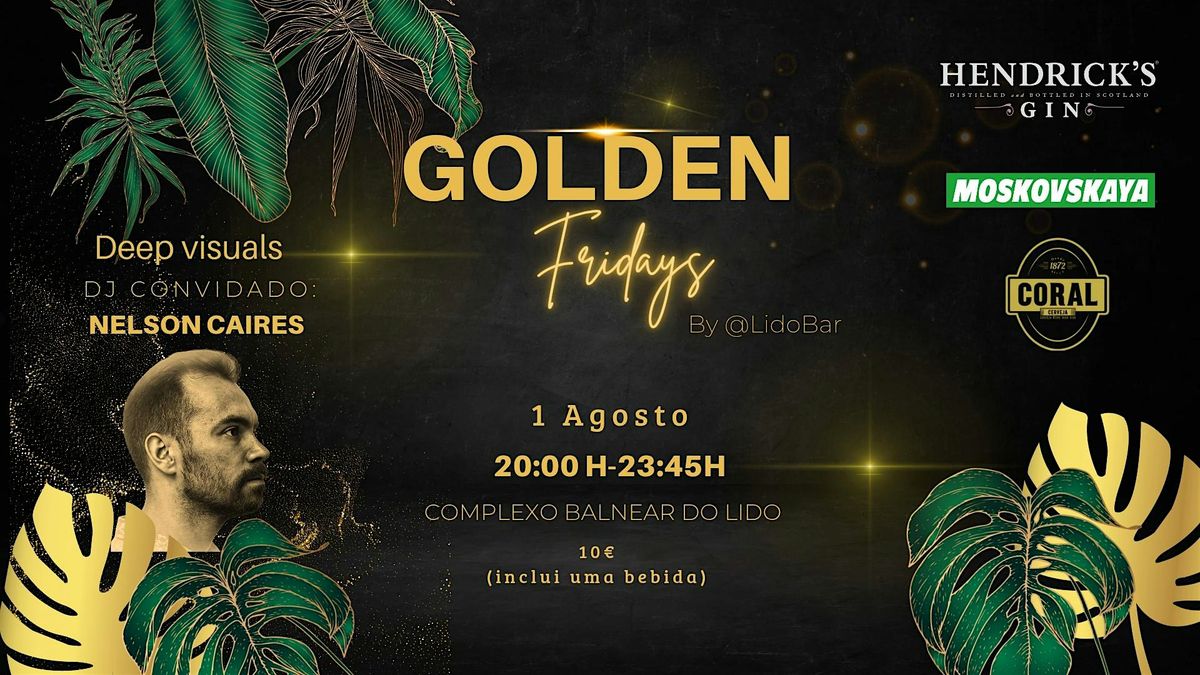 GOLDEN FRIDAYS, 1 August | Event in Funchal | AllEvents
