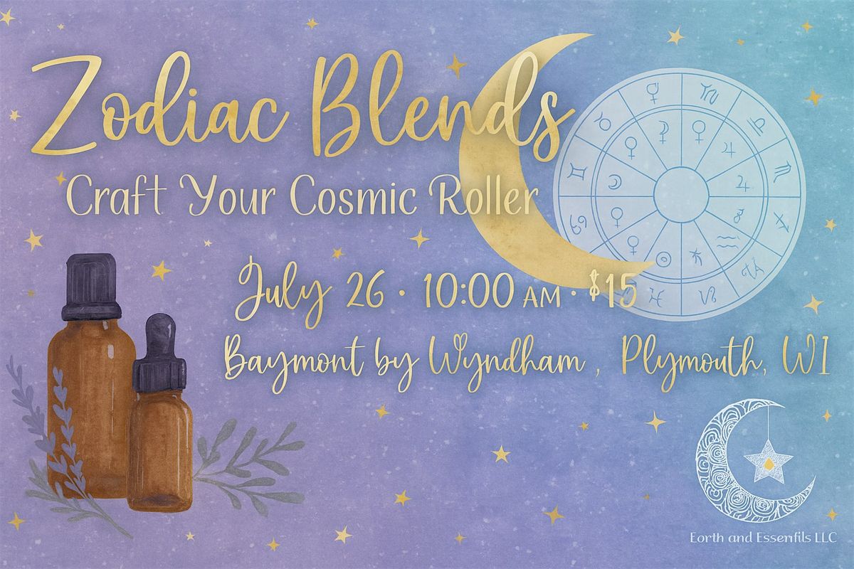 Zodiac Blends: Craft Your Cosmic Roller, 26 July | Event in Plymouth | AllEvents