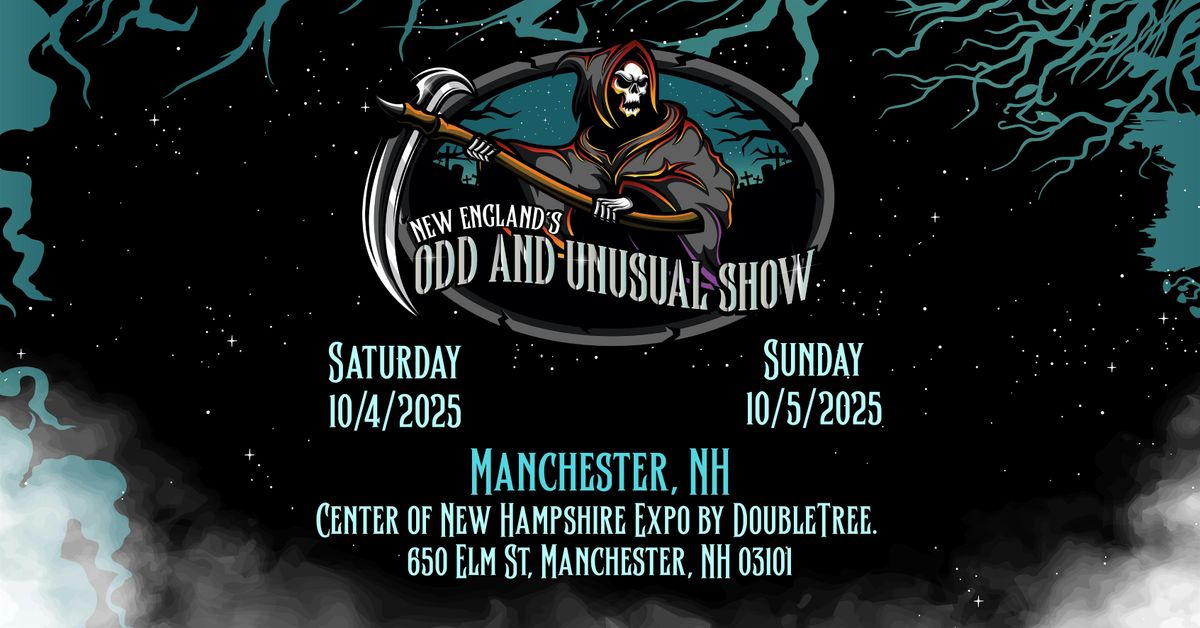 New England's Odd And Unusual Show Manchester New Hampshire 10/4- 10/5, 4 October | Event in Manchester | AllEvents