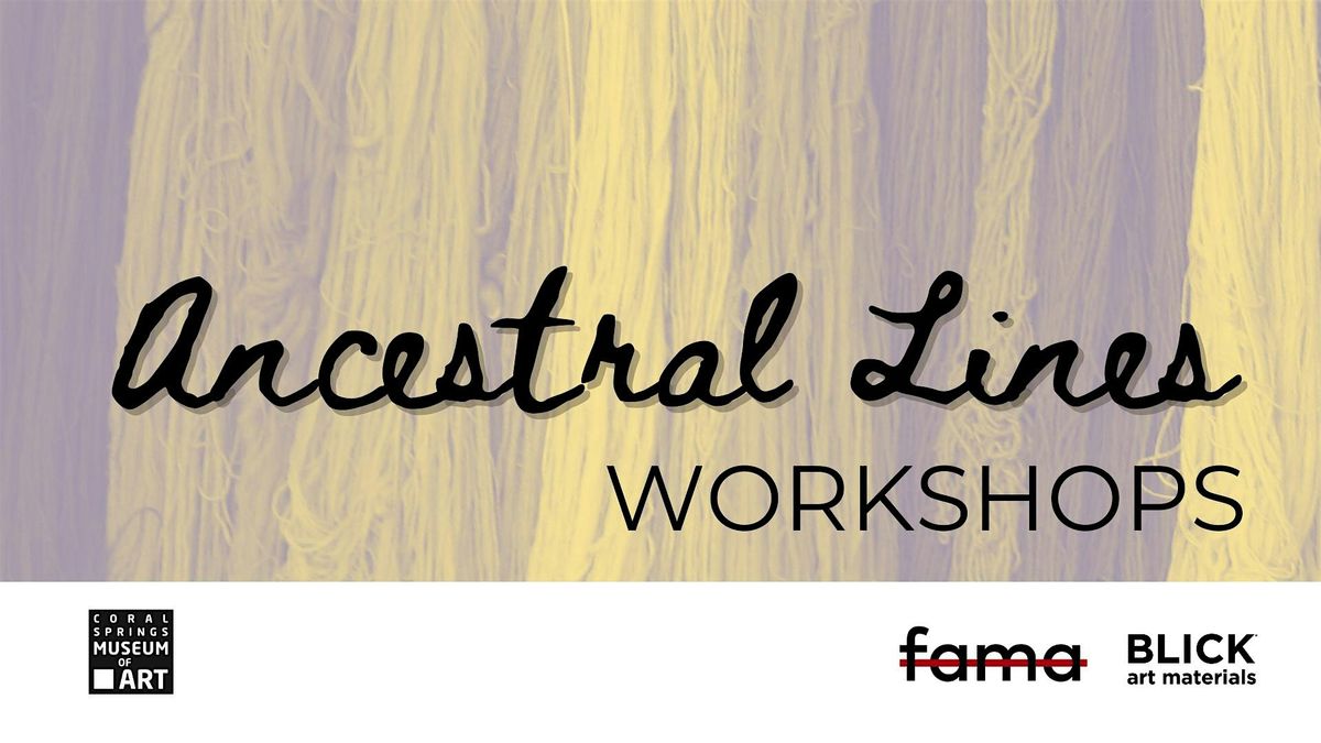 Workshop: Ancestral Roots Threading Memories & Phototherapy, 31 May | Event in Coral Springs | AllEvents