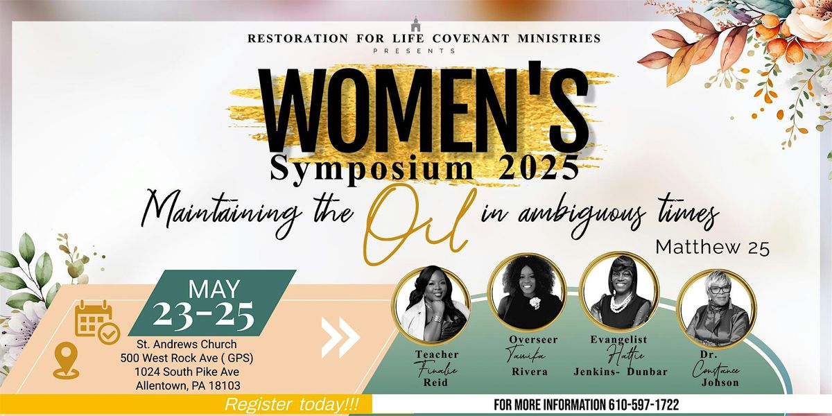 Women's Symposium 2025, 23 May | Event in Allentown | AllEvents