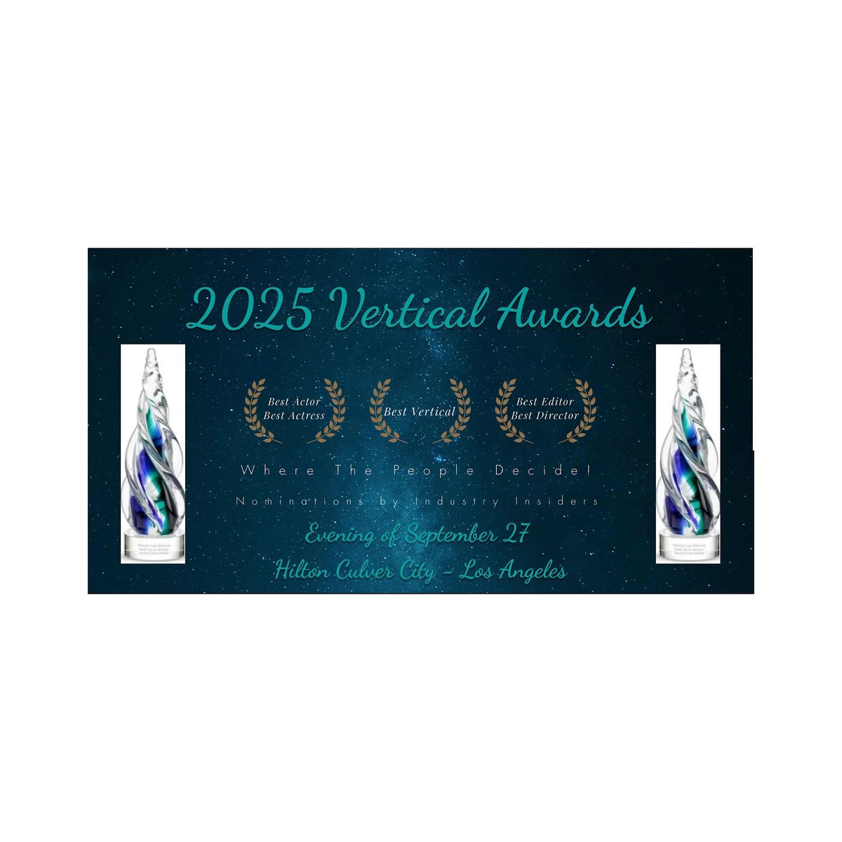 Vertical Awards Hollywood, 27 September | Event in Culver City | AllEvents