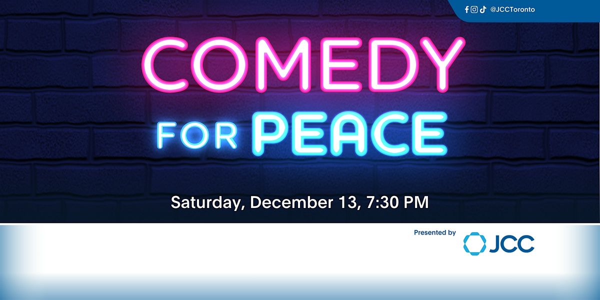 Comedy for Peace