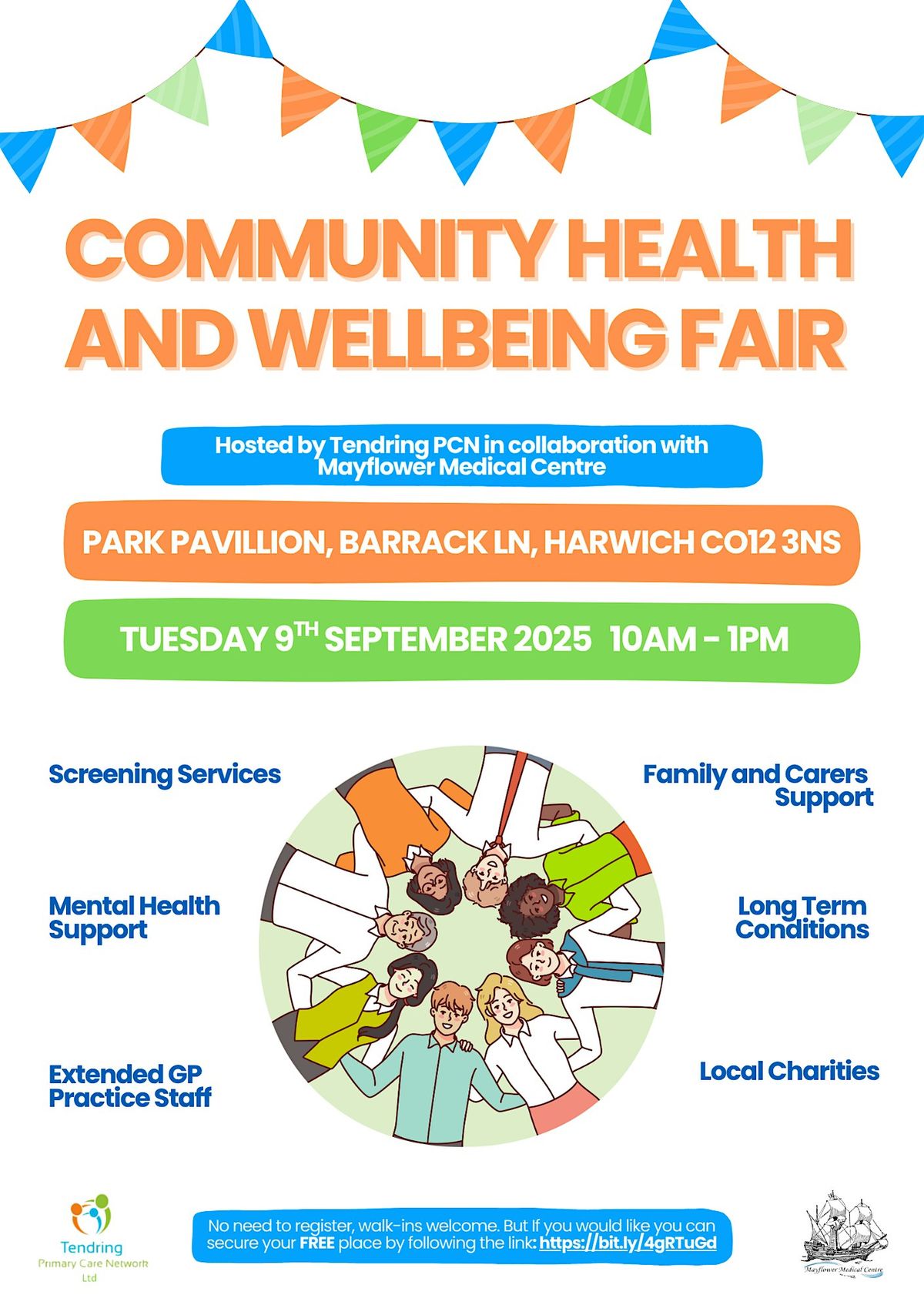 Community Health and Wellbeing Fair, 9 September | Event in Harwich | AllEvents
