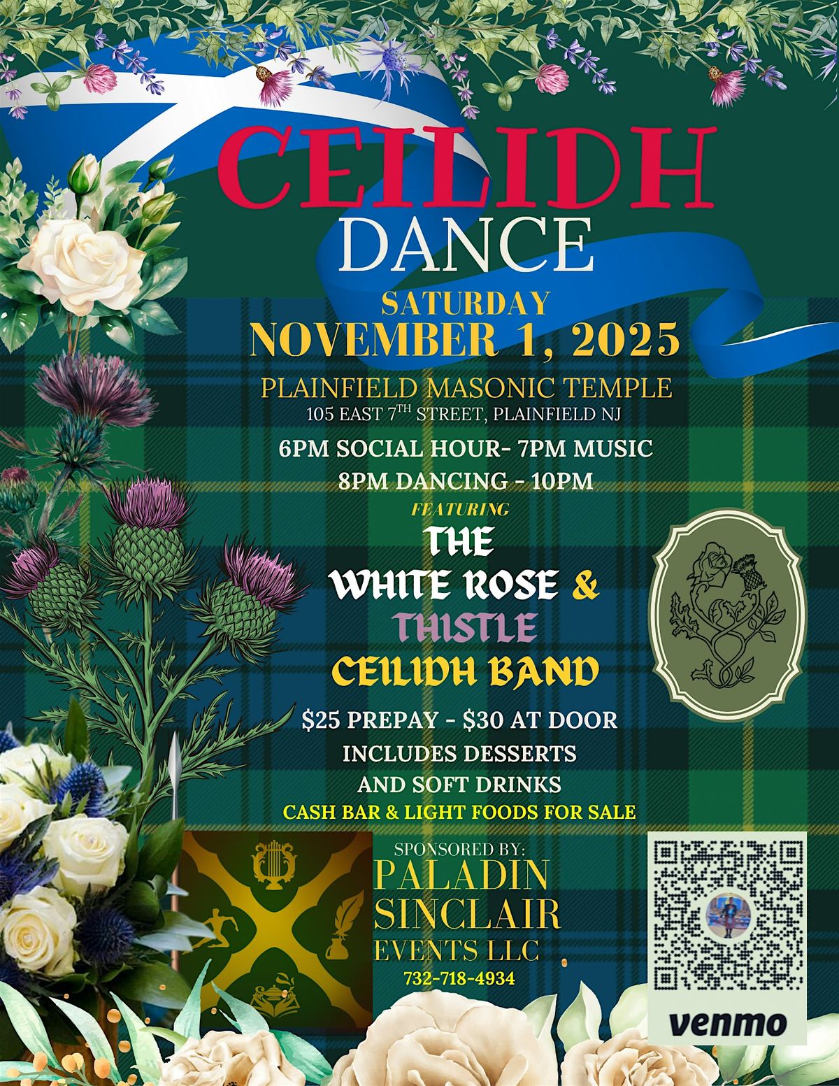 Ceilidh Dance - Traditional Celtic event, 1 November | Event in Plainfield | AllEvents