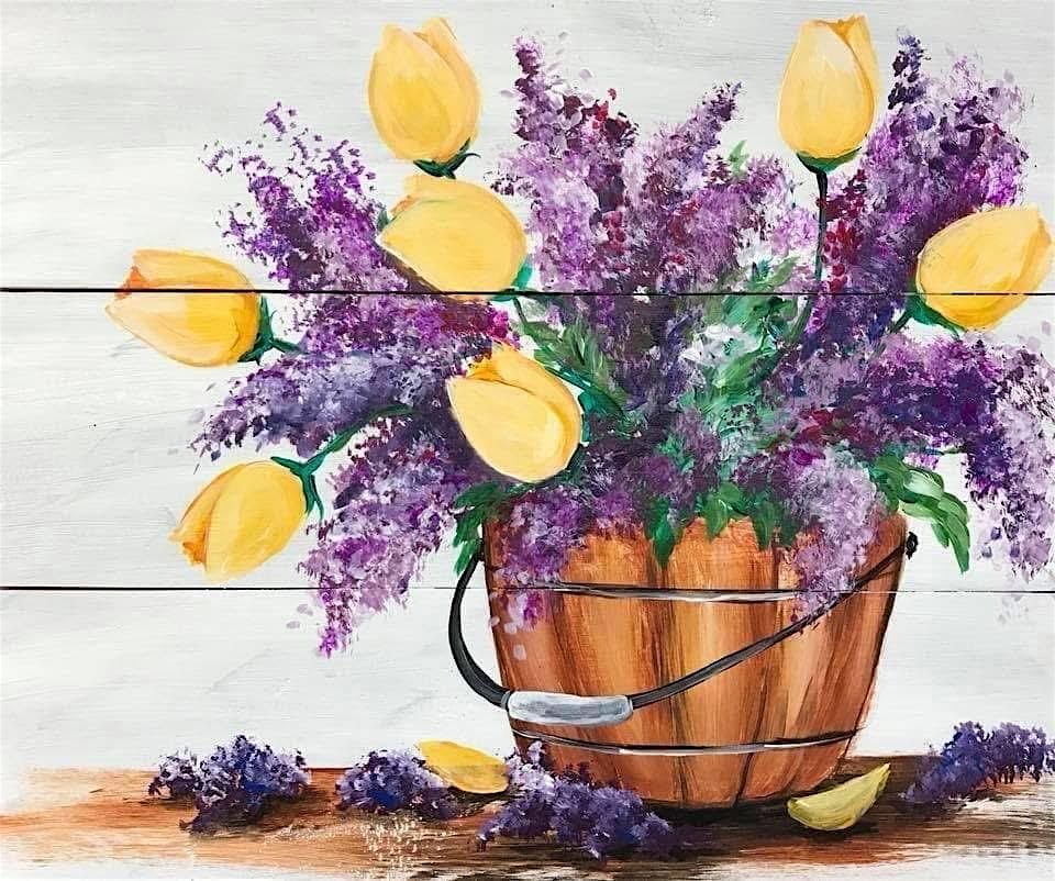 PAINT & SIP, 18 May | Event in Pittsfield | AllEvents