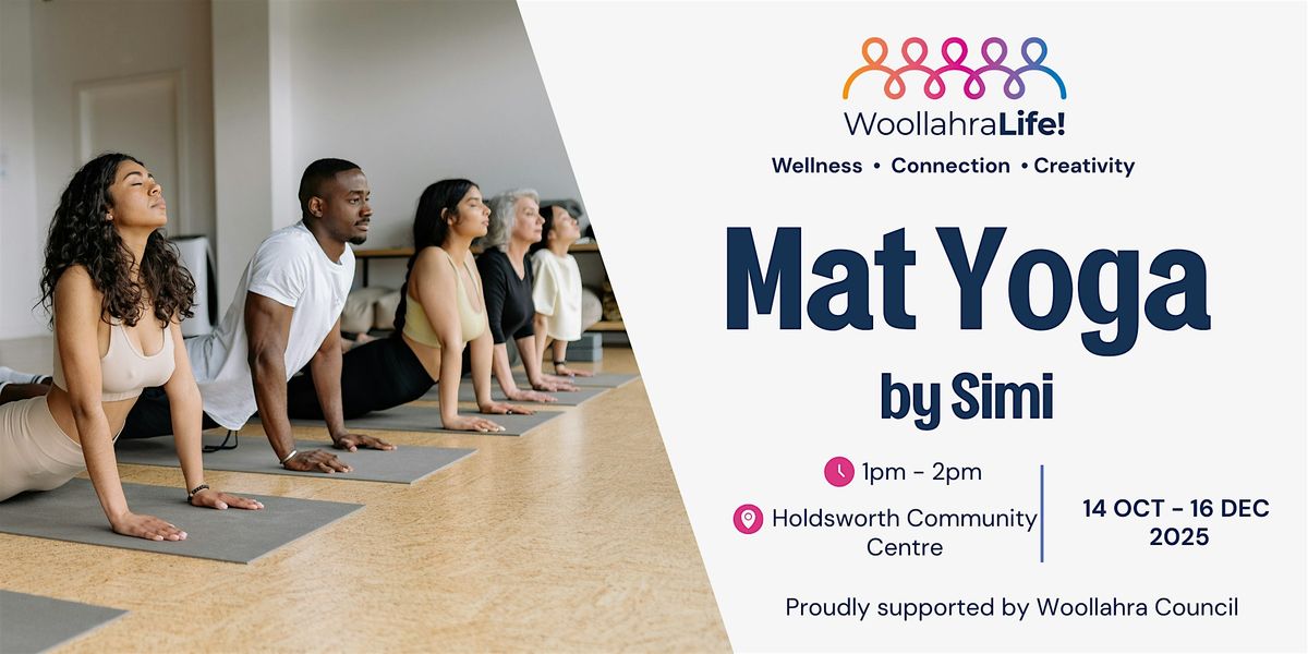 Mat Yoga with Simi: Strengthen & Stretch | Event in Woollahra | AllEvents