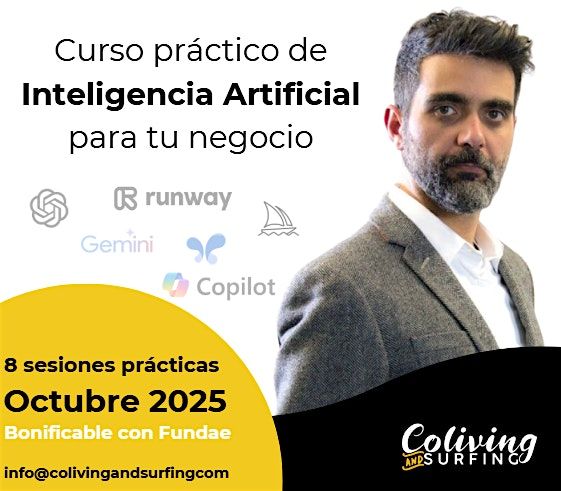 Curso práctico de Inteligencia Artificial para tu negocio | Event in Corralejo | AllEvents