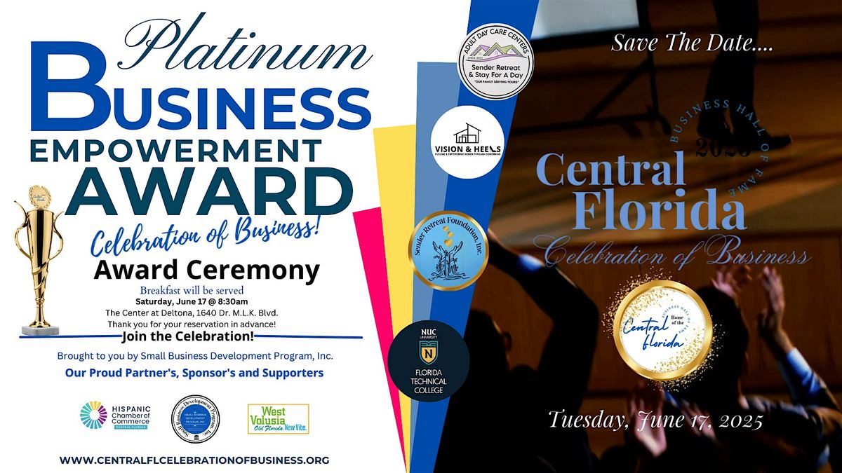 2025 Central FL Celebration of Business  Award Ceremony, 17 June | Event in Deltona | AllEvents