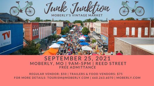 Junk Junktion 2021 Moberly Depot District September 25 2021 Allevents In Junk Market Events Minn September 2022