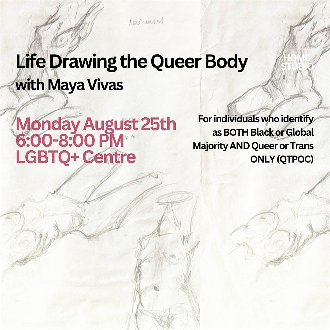 Life Drawing the Queer Body with Maya Vivas, 25 August | Event in London | AllEvents