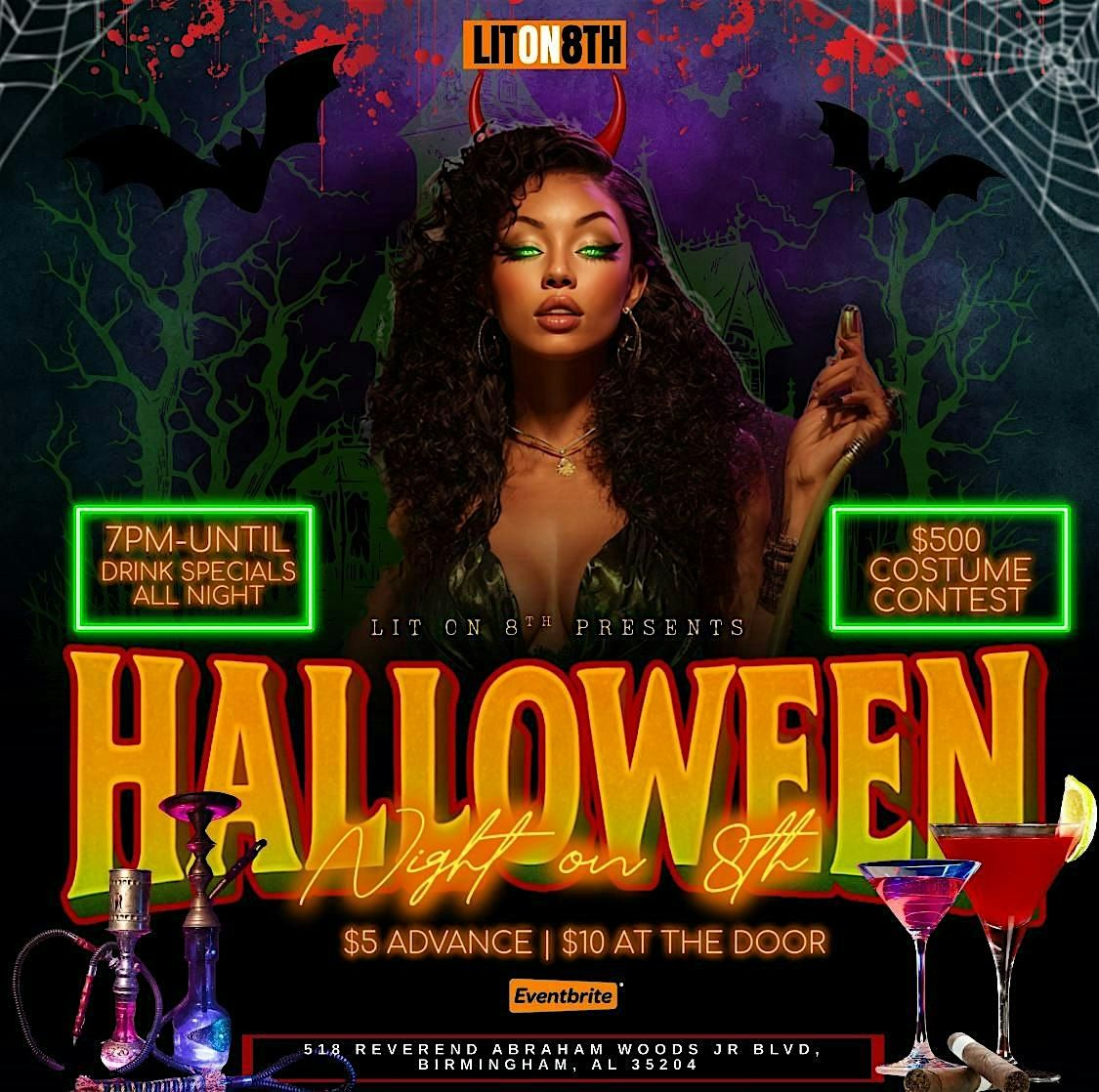 Halloween Night On 8th, 31 October | Event in Birmingham | AllEvents