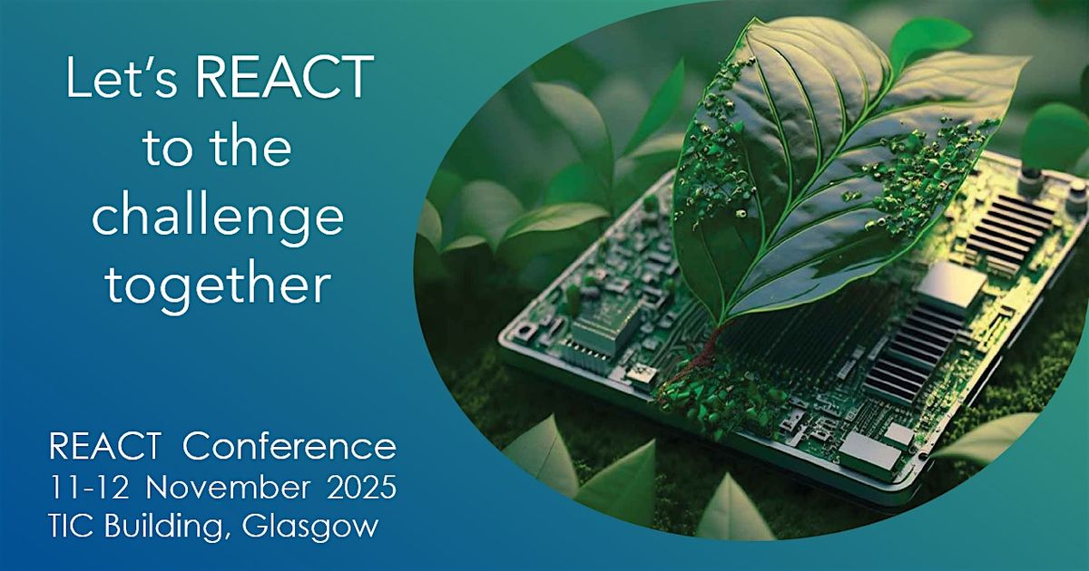 REACT Conference, 11 November | Event in Glasgow | AllEvents