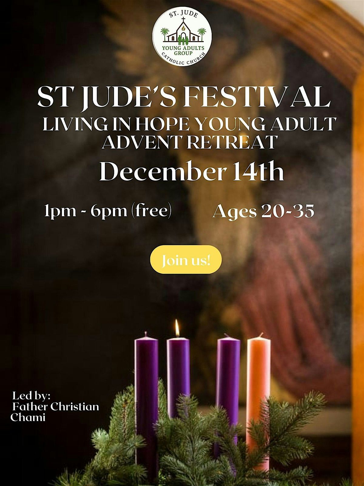 Living in Hope: Catholic Young Adult Retreat, 14 December | Event in Sarasota | AllEvents