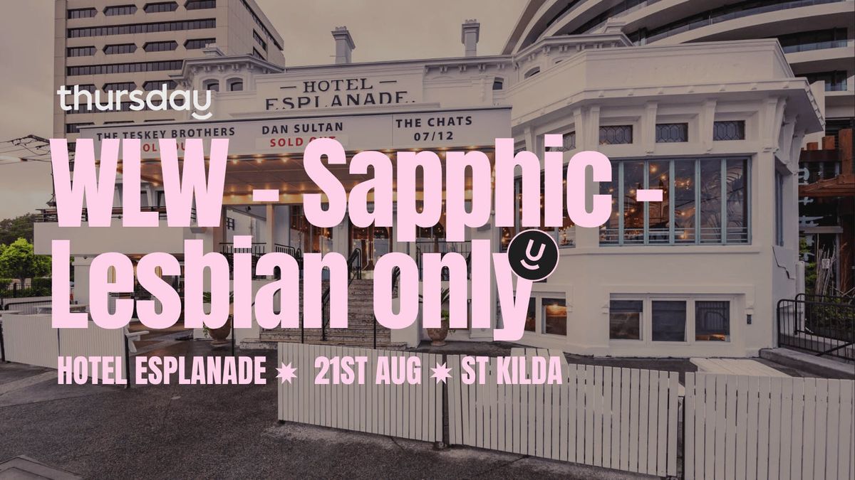 Thursday | Lesbian-Only Takeover at The Espy | St Kilda, 21 August | Event in Prahran | AllEvents