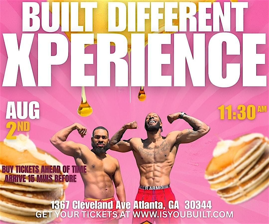 Built Different Xperience at Vegan House of Pancakes, 2 August | Event in East Point | AllEvents