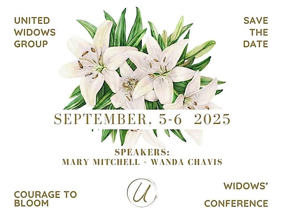 Courage to Bloom - Widows Conference, 5 September | Event in Spring Lake | AllEvents