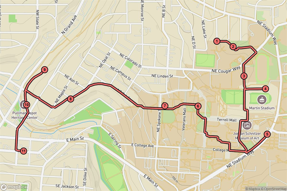 Pullman Audio Tour: From Halls of Learning to Rails of Time | Event in Pullman | AllEvents