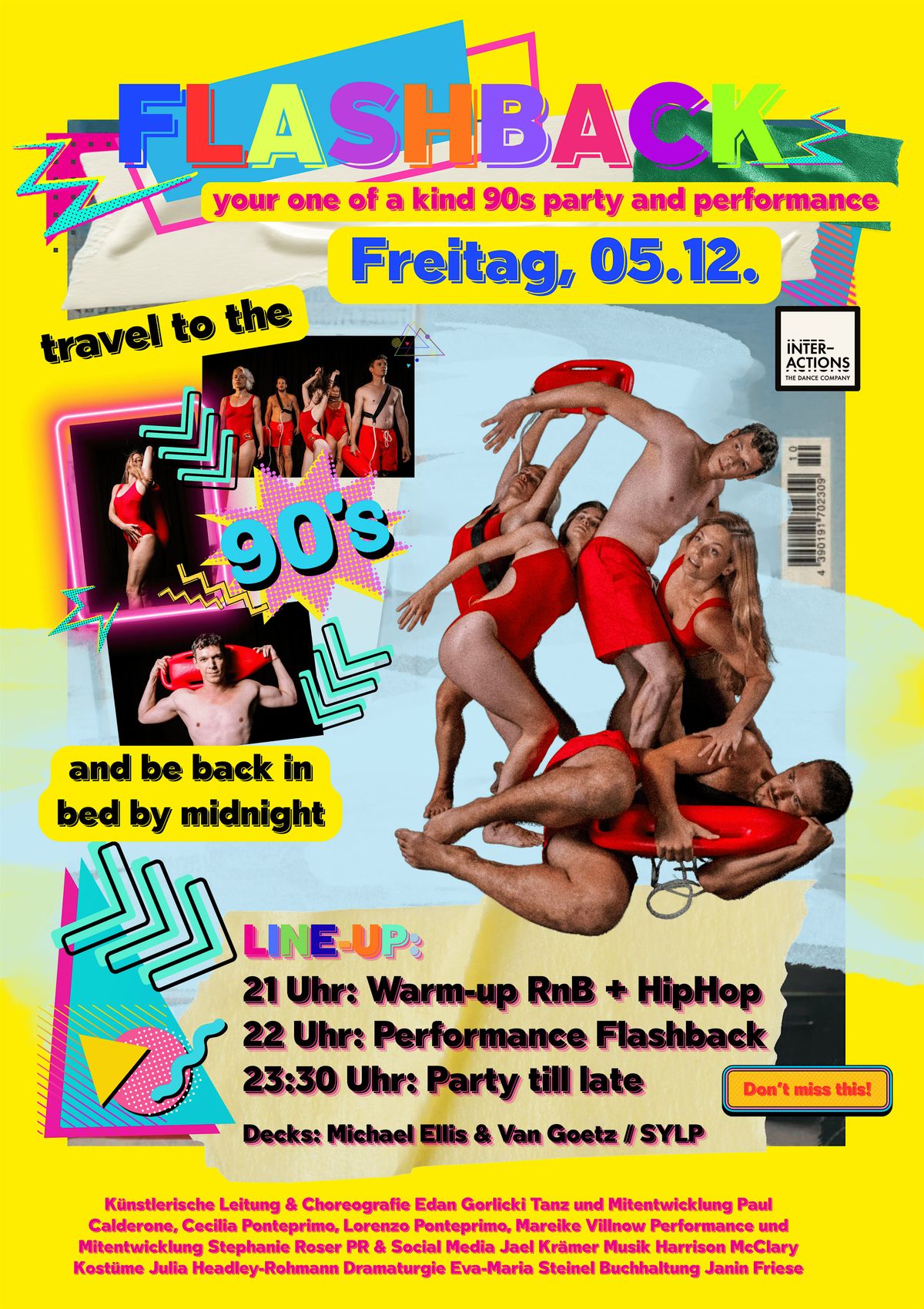 FLASHBACK | Your one-of-a-kind 90s party & performance, 5 December | Event in Freiburg im Breisgau | AllEvents