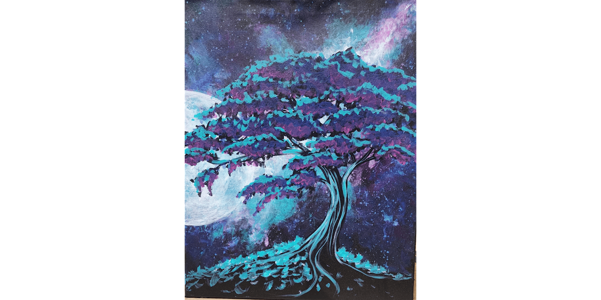 Mystic Moon Tree - Paint and Sip in Tyler | Classpop!™, 16 August | Event in Tyler | AllEvents