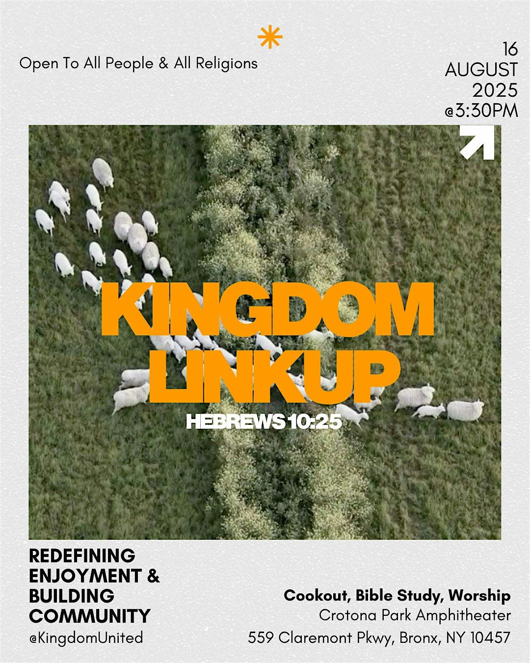 NYC Kingdom Linkup, 16 August | Event in The Bronx | AllEvents