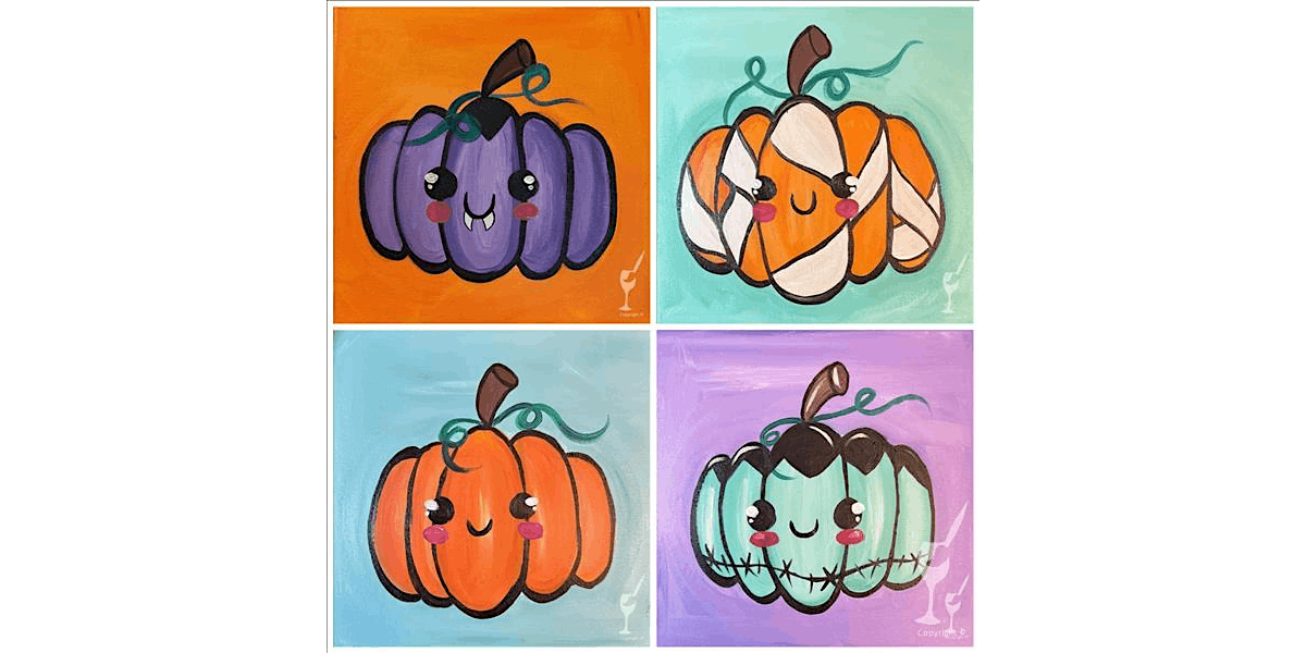 Spooky Squad - Paint and Sip in Houston | Classpop!™, 2 August | Event in Baytown | AllEvents
