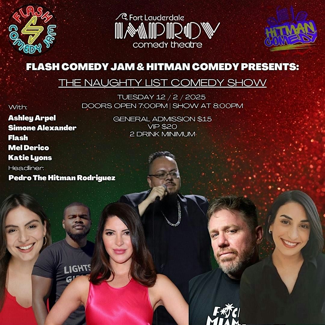 The Naughty List Comedy Show, 2 December | Event in Dania Beach | AllEvents