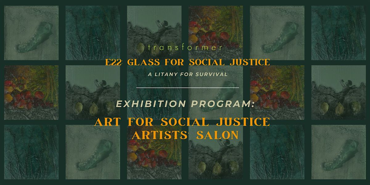 Art for Social Justice Artists Salon, 6 September | Event in Washington | AllEvents