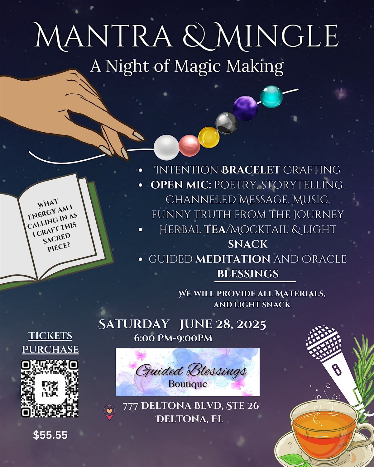 Mantra & Mingle- A Night of Magic Making, 28 June | Event in Deltona | AllEvents