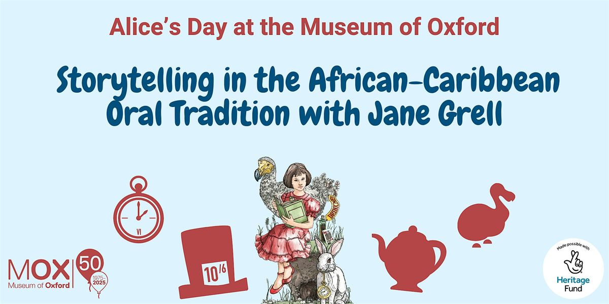 Storytelling in the African-Caribbean Oral Tradition with Jane Grell, 5 July | Event in Oxford | AllEvents