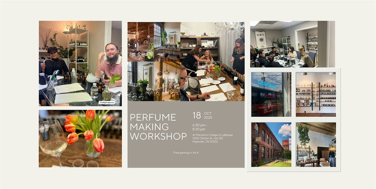 Perfume Making Workshop, 18 October | Event in LOS ANGELES | AllEvents
