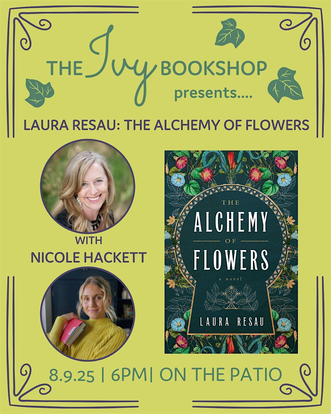 Laura Resau: THE ALCHEMY OF FLOWERS (with Nicole Hackett), 9 August | Event in Baltimore | AllEvents