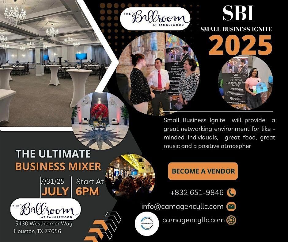Small Business Ignite Networking Event -  (Tanglewood/Galleria), 31 July | Event in Houston | AllEvents