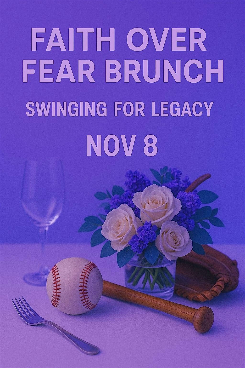 Faith Over Fear Brunch: Swinging for Legacy, 8 November | Event in Lebanon | AllEvents